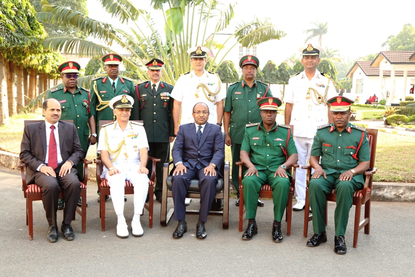 Ziara ya Mkuu wa Majeshi ya India Admiral Sunil Lanba  nchini